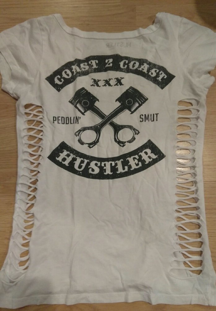 Hustler cut outs top